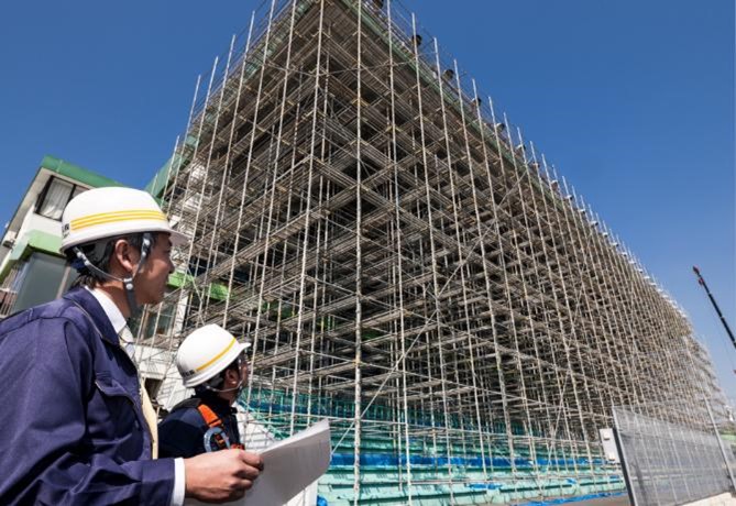 墨田区足場工事